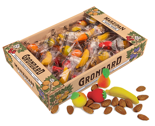 Марципановое ассорти Grondard в 500 г упаковке